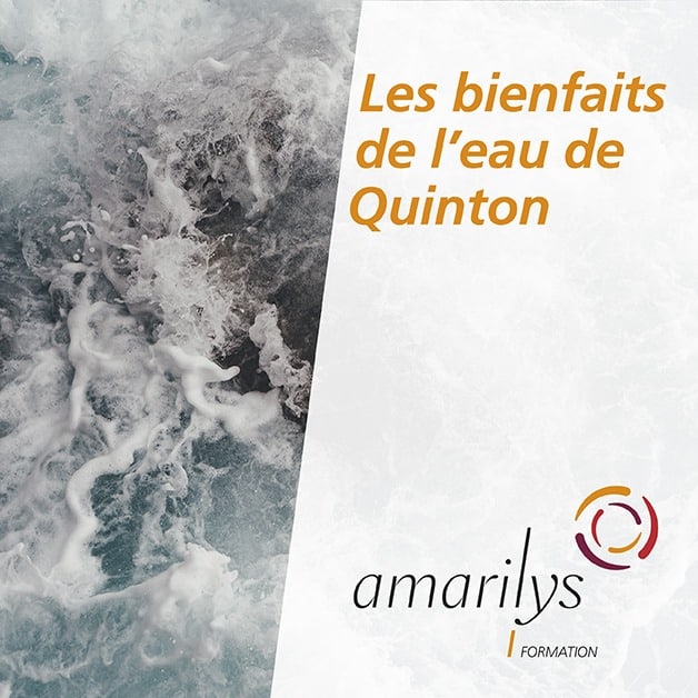 les bienfaits de l'eau de quinton